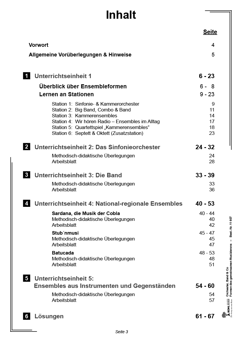 Orchester, Band & Co PDF