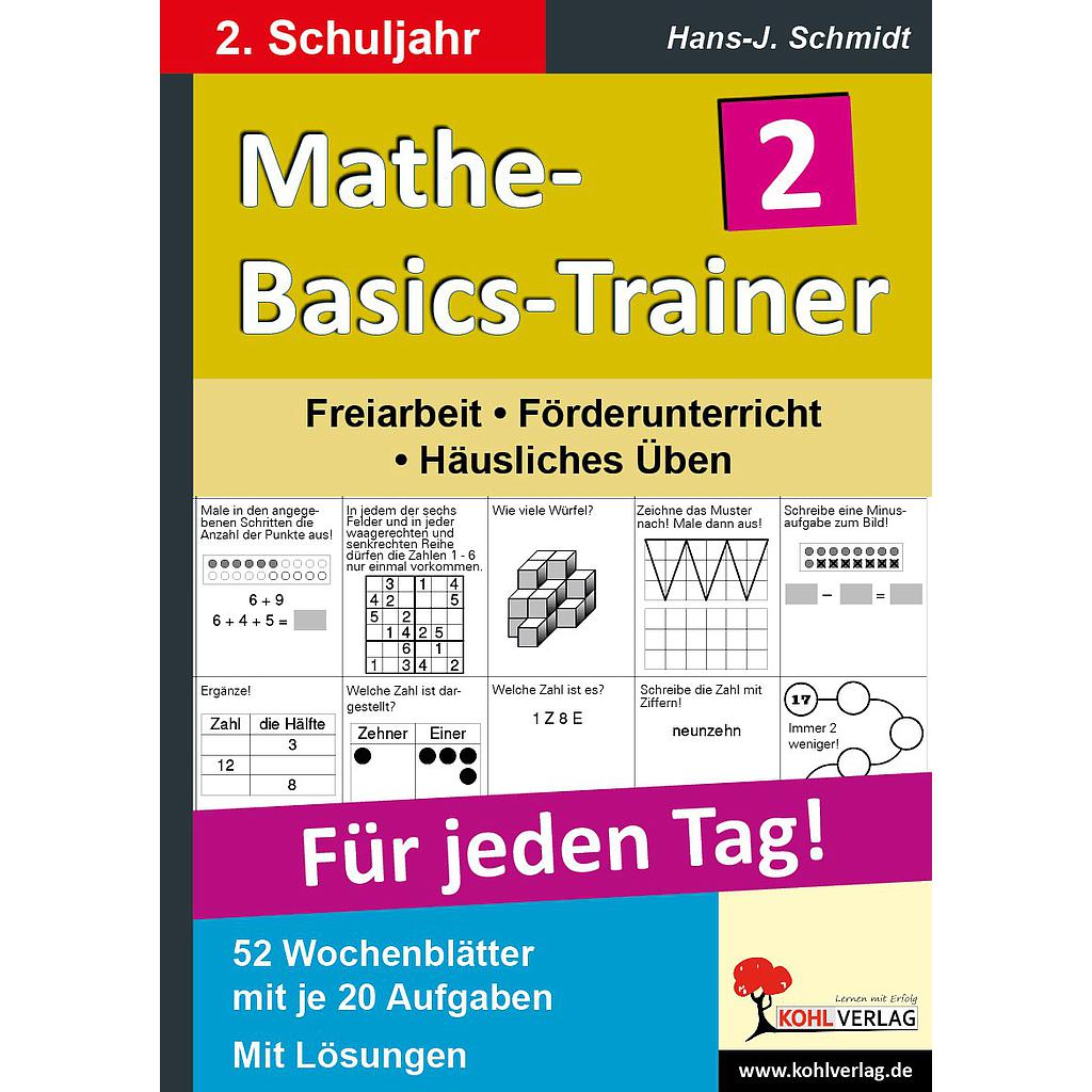 Mathe-Basics-Trainer / Klasse 2, ab 7 J., 56 S.