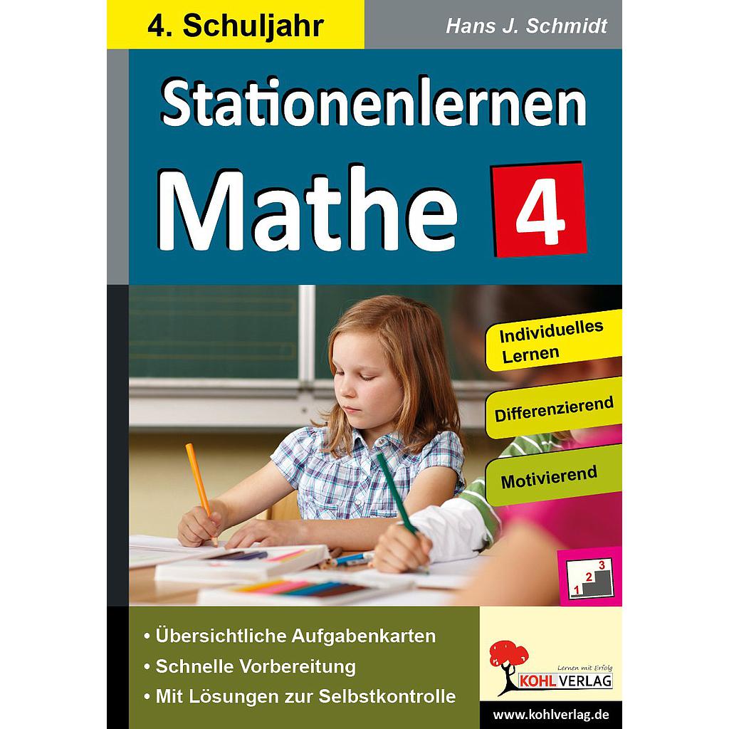 Stationenlernen Mathe / Klasse 4 PDF, ab 9 J., 80 S.