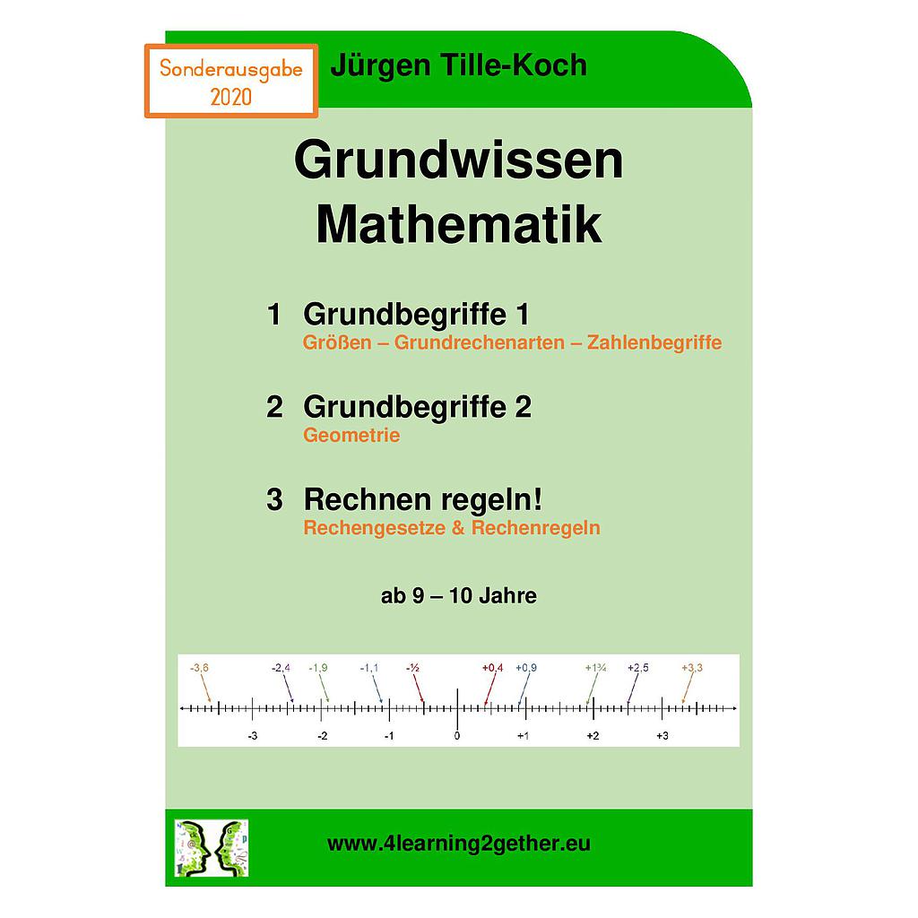 Grundwissen Mathematik / bearb. Word & PDF / ab 9 J. 
