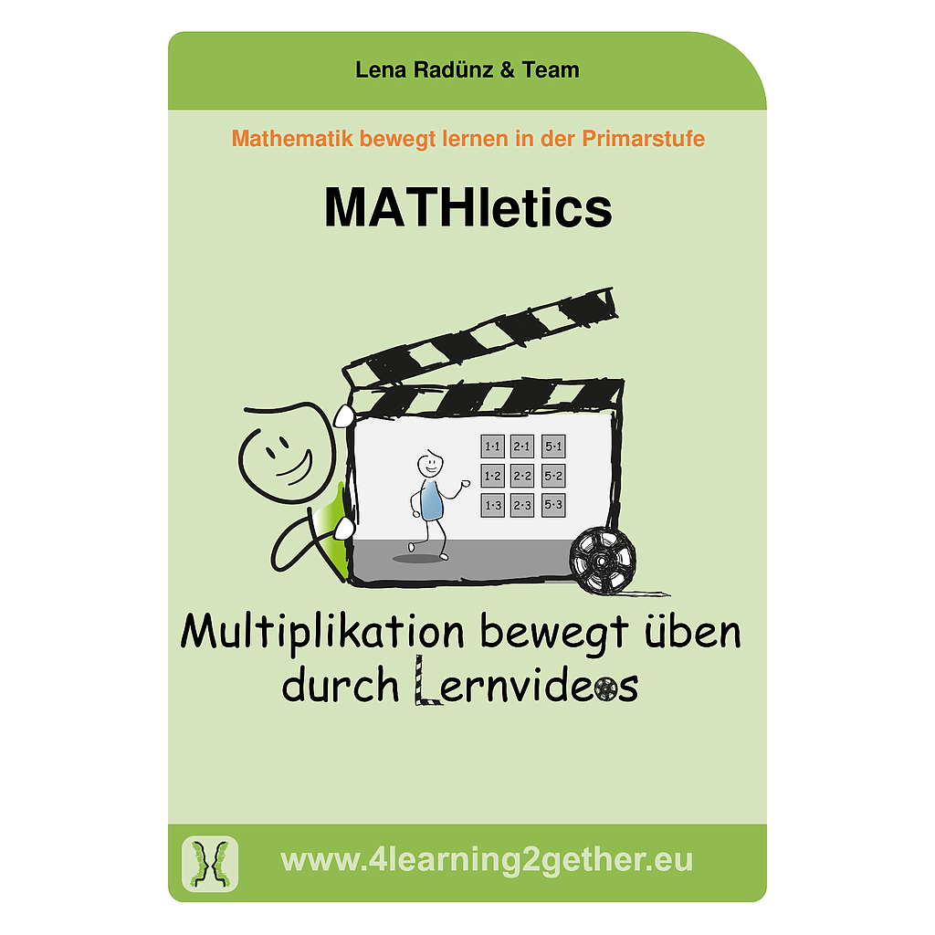 MATHlestics - Multiplikation bewegt üben durch Lernvideos / Handreichungen & 10 Lernvideos