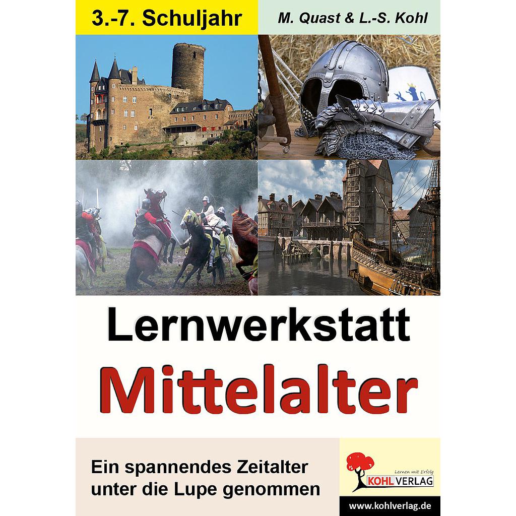 Lernwerkstatt Das Mittelalter PDF, ab 8 J., 40 S.