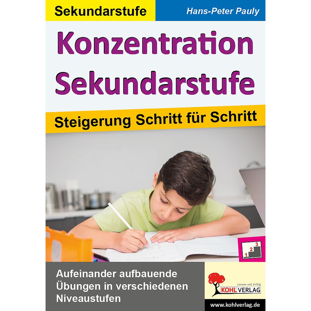 Konzentration Sekundarstufe, PDF