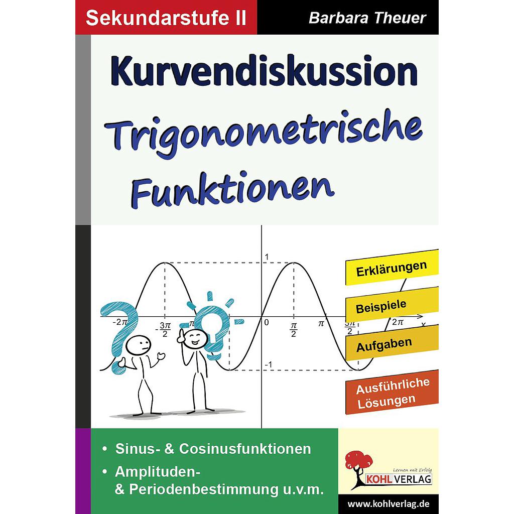 Kurvendiskussion / Trigonometrische Funktionen, PDF, ab 14 J., 88 S.