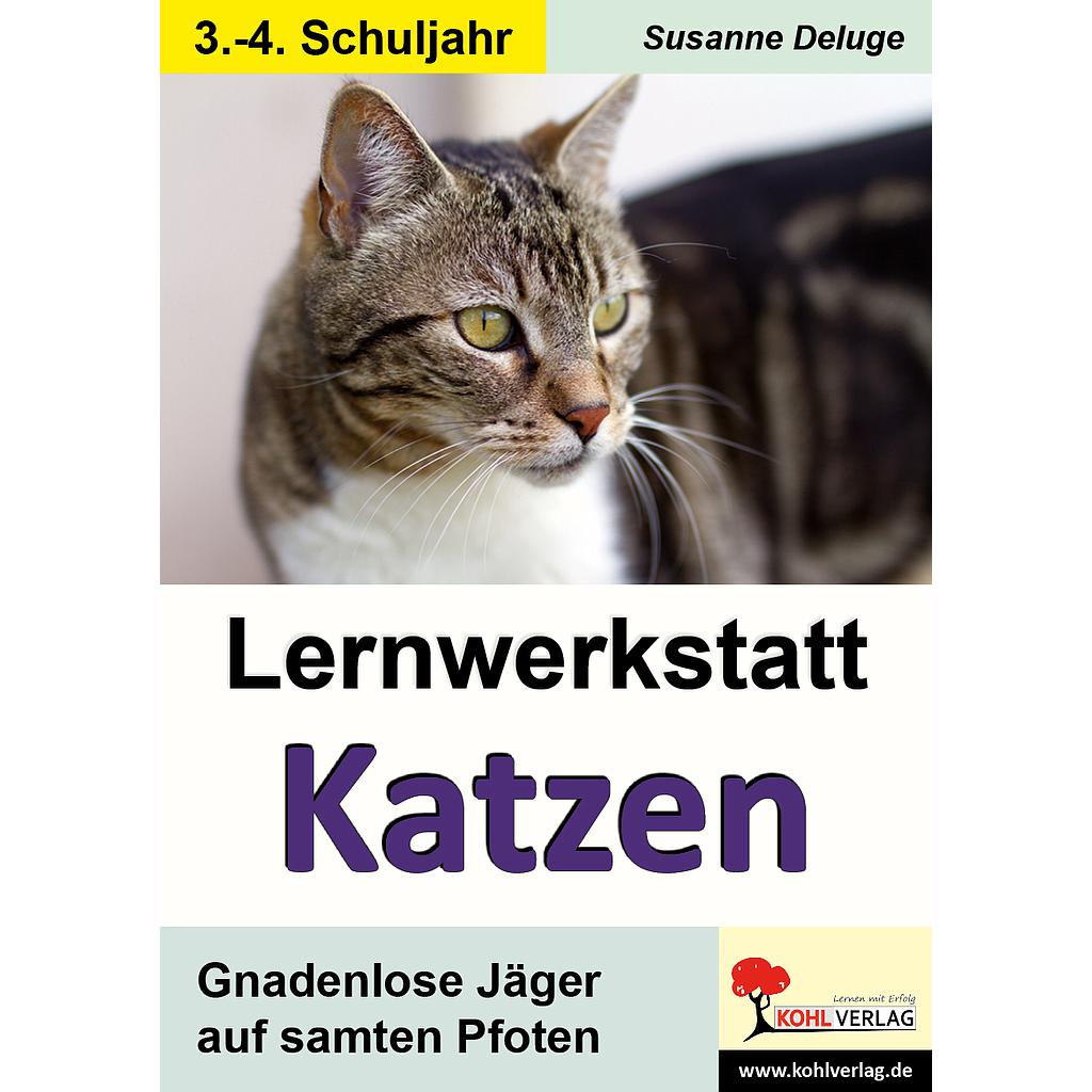 Lernwerkstatt Katzen PDF, ab 9 J., 48 S.