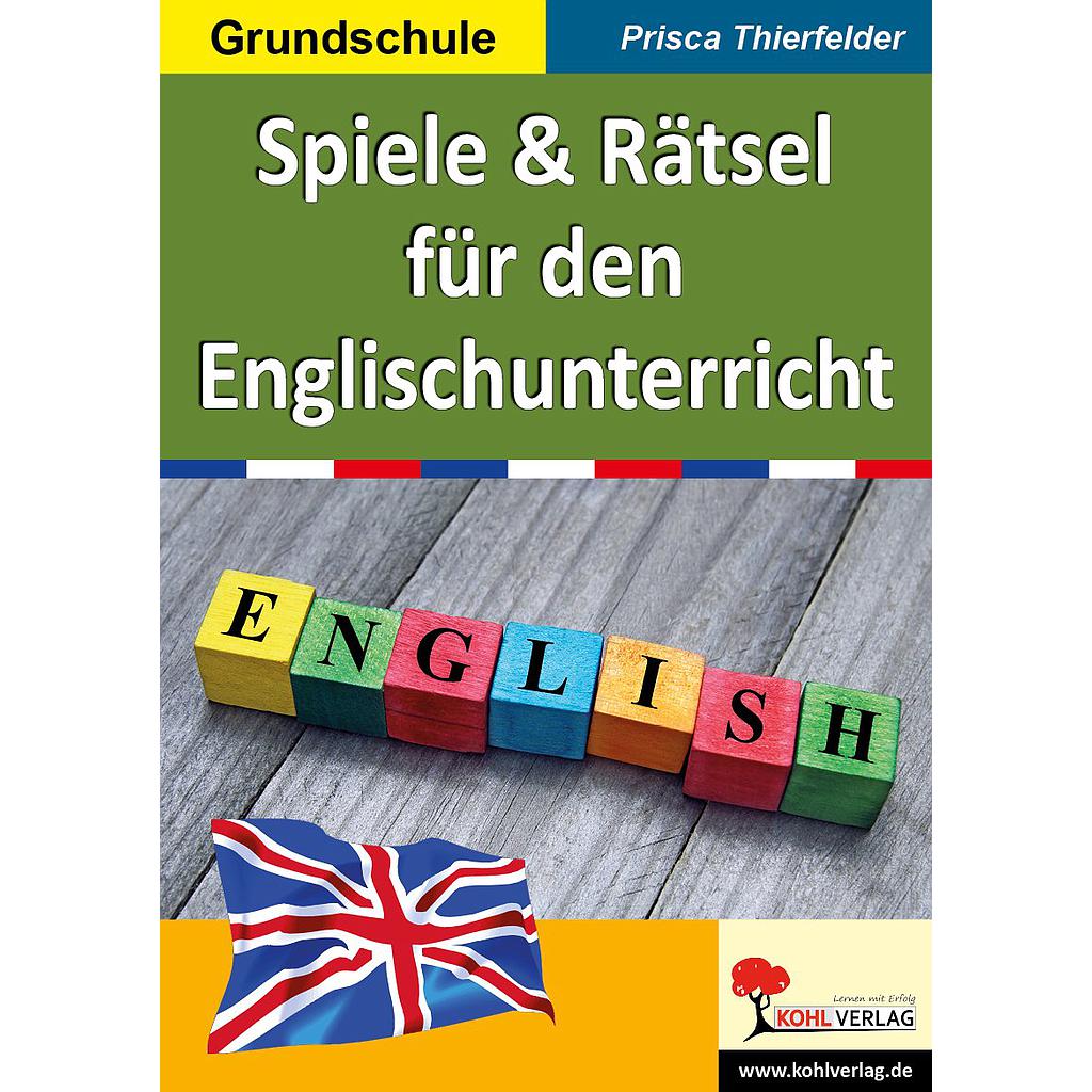Spiele & Rätsel für den Englischunterricht, ab 6 J., PDF