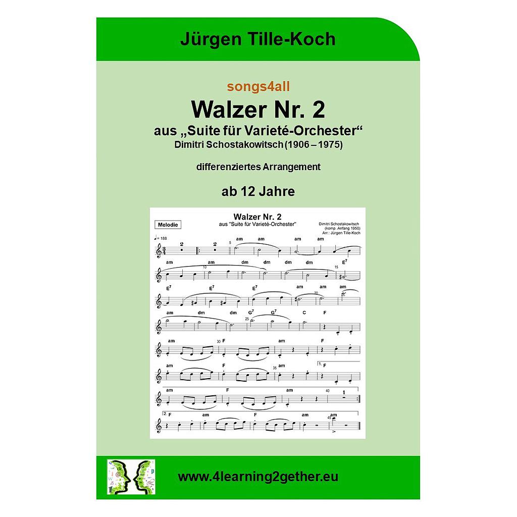 Walzer Nr. 2 PDF, ab 12 J., 7 S.