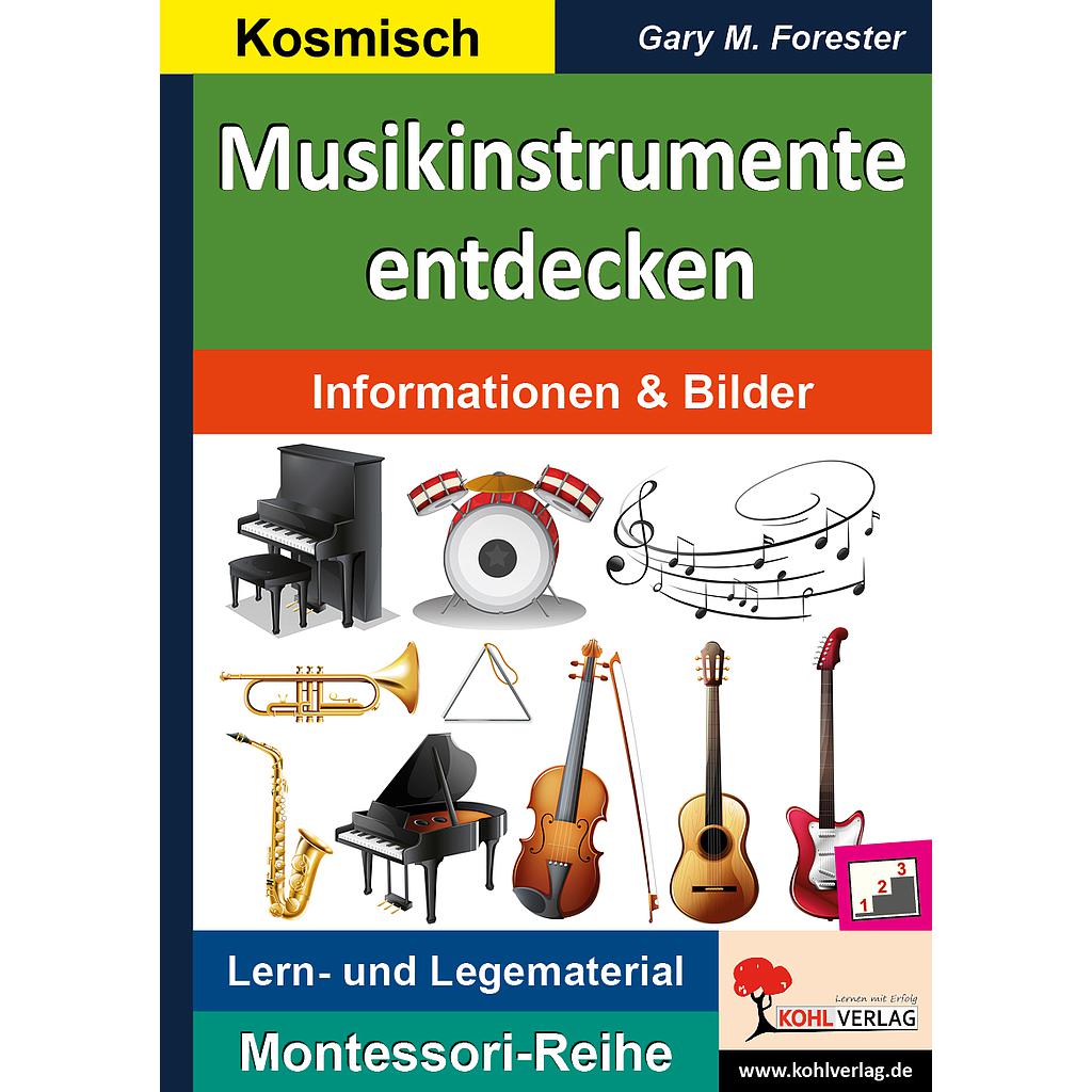 Musikinstrumente entdecken, PDF, ab 6 J., 48 S.