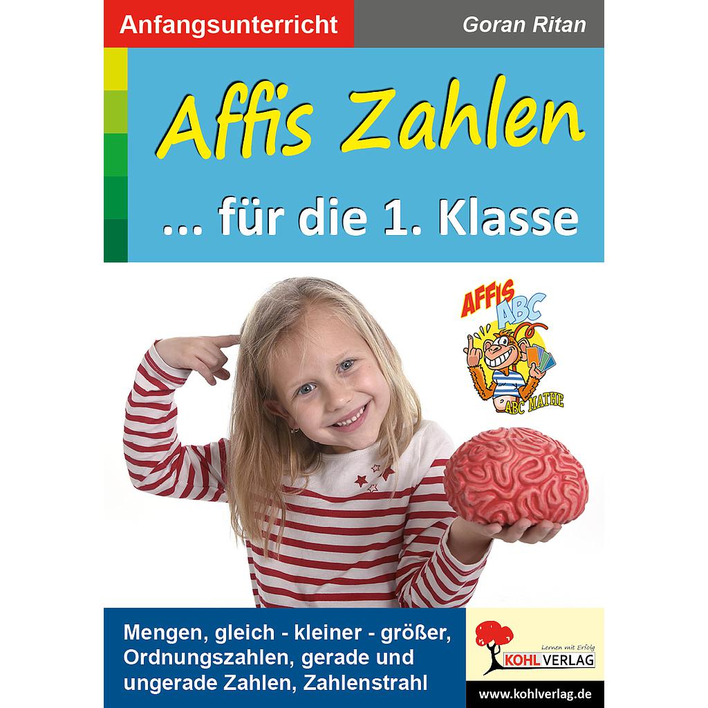 Affis Zahlen - Buch zum Lernspiel Affis ABC, PDF, ab 6 J., 32 S.