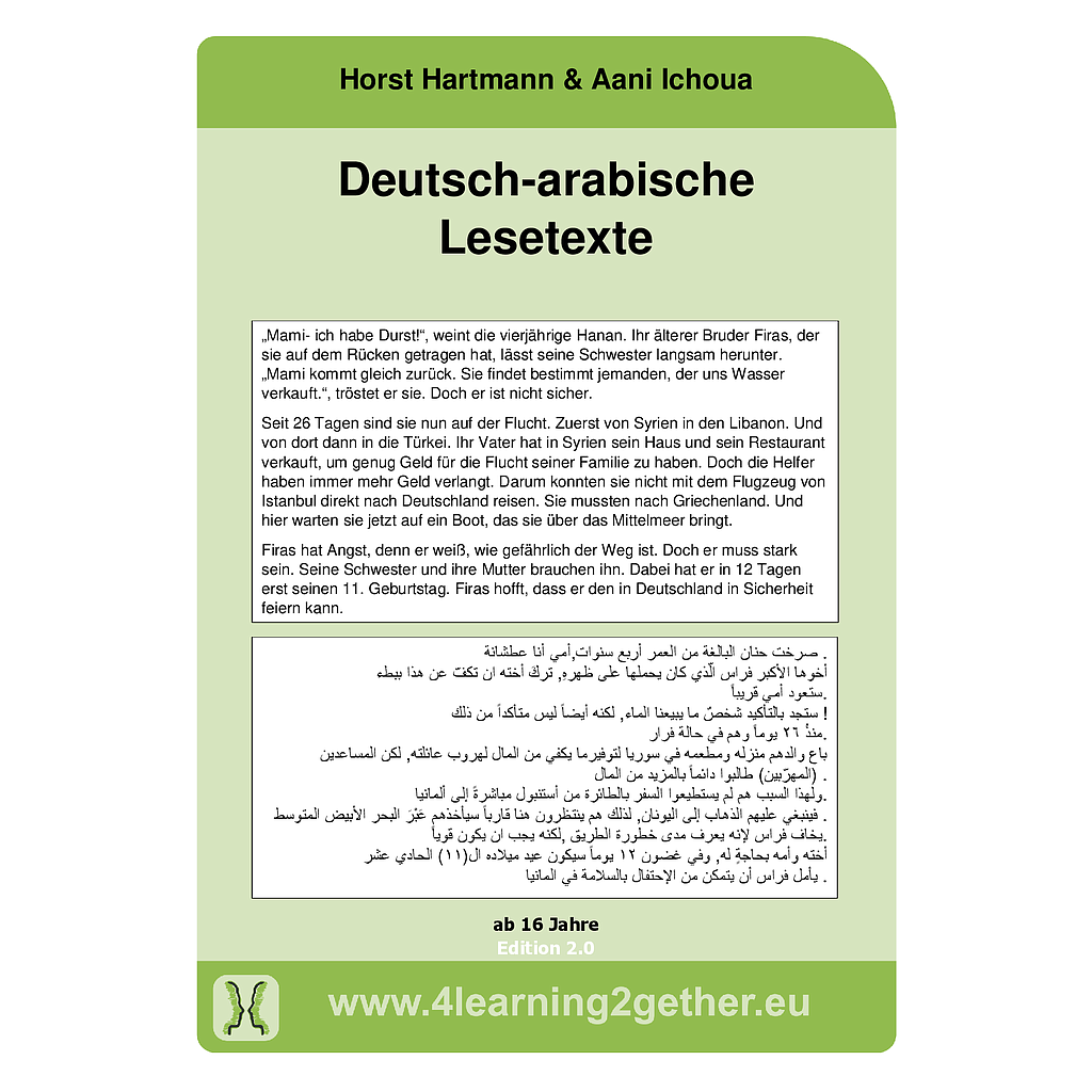 Deutsch-arabische Lesetexte 1 / bearb. Word., ab 16 J., 14 S.