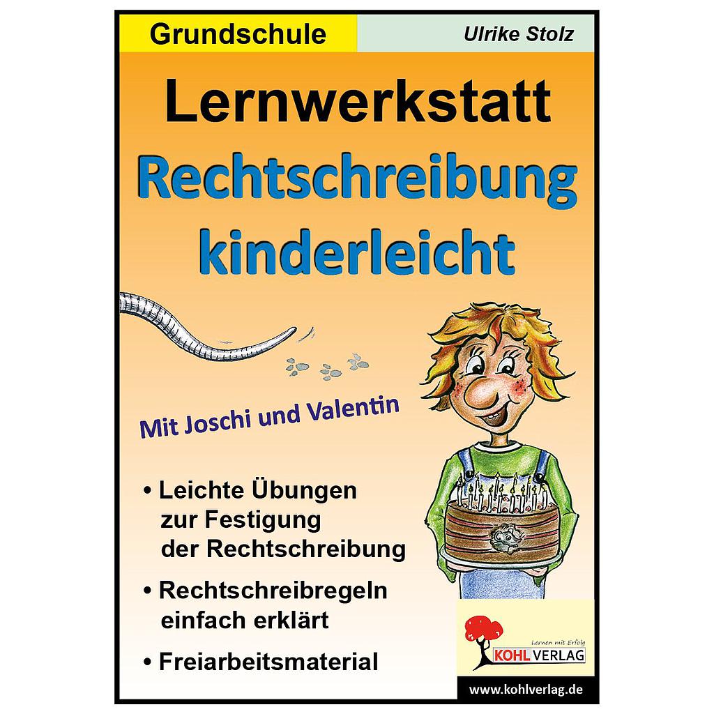 Lernwerkstatt Rechtschreibung kinderleicht, PDF, ab 8 J.