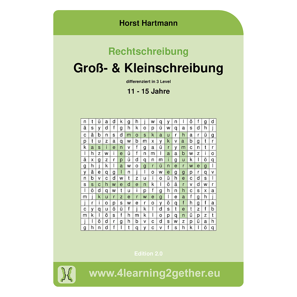 Rechtschreibung 2 - Groß- & Kleinschreibung / bearb. Word, ab 11 J.