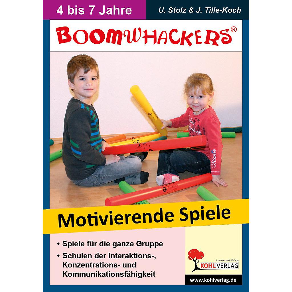 Boomwhacker - motivierende Spiele PDF, ab 4 J., 32 S.