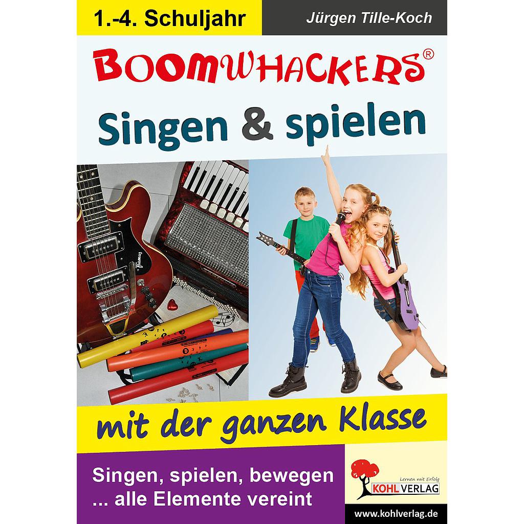 Boomwhackers - Singen & spielen mit der ganzen Klasse PDF, ab 6 J., 32 S.  