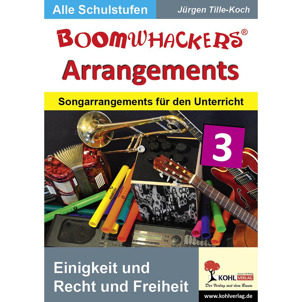 Songarrangement "Einigkeit und Recht und Freiheit"  PDF, ab 12 J., 16 S.
