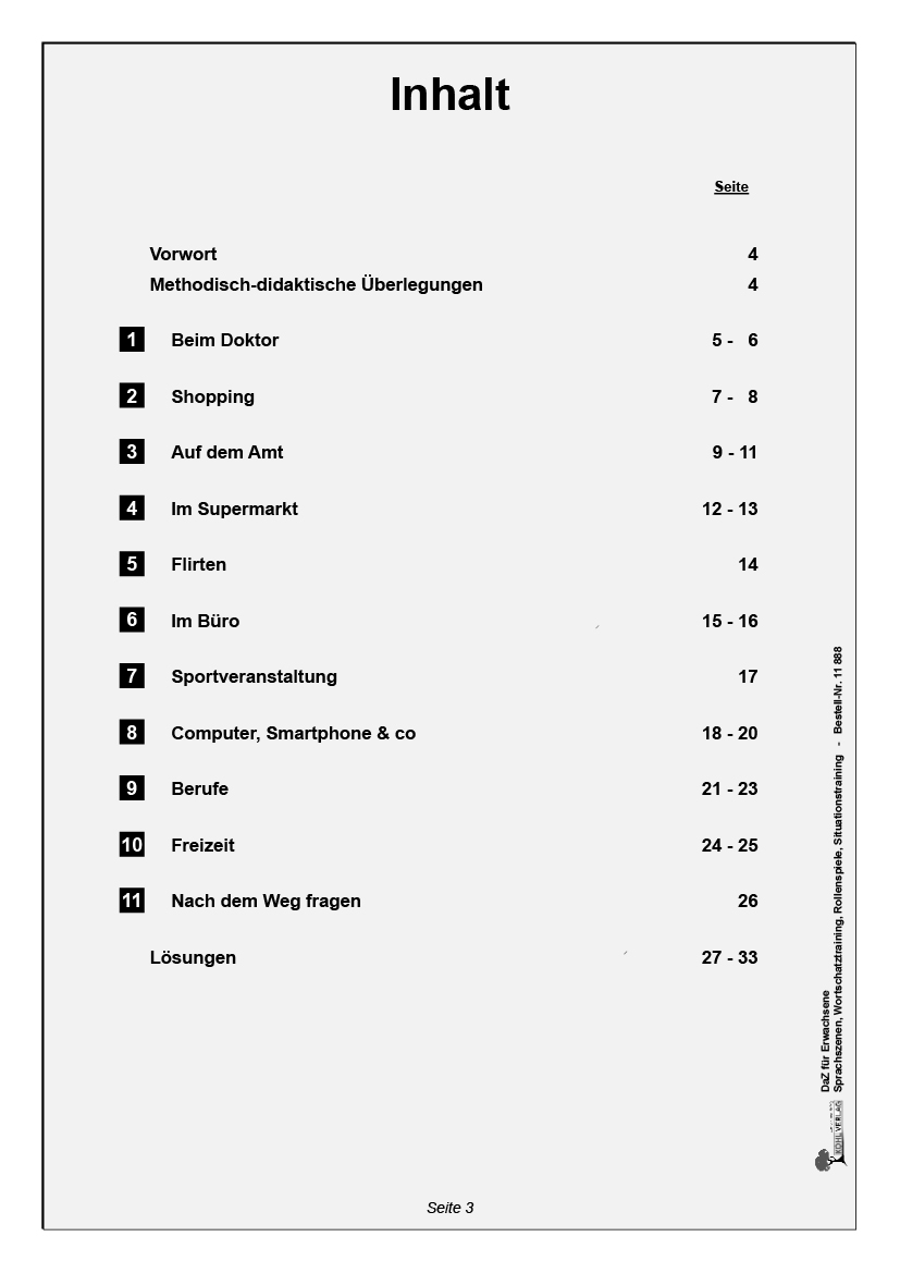 DaZ für Erwachsene 1 PDF, ab 15 J., 32 S.