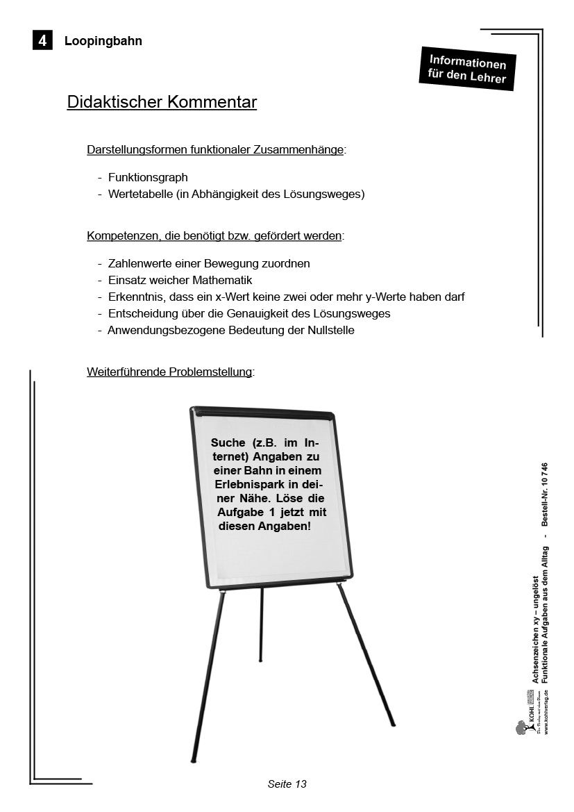 Achsenzeichen xy - ungelöst PDF, ab 12 J., 40 S.