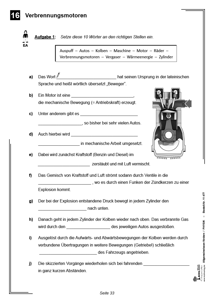 Allgemeinwissen fördern PHYSIK PDF,