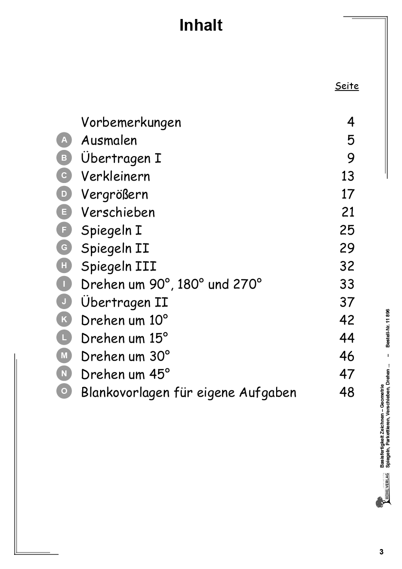 Basisfertigkeit Zeichnen - Geometrie PDF, ab 10 J., 56 S.