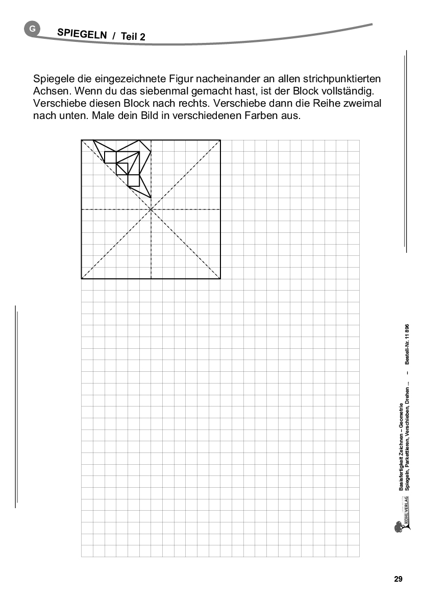 Basisfertigkeit Zeichnen - Geometrie PDF, ab 10 J., 56 S.