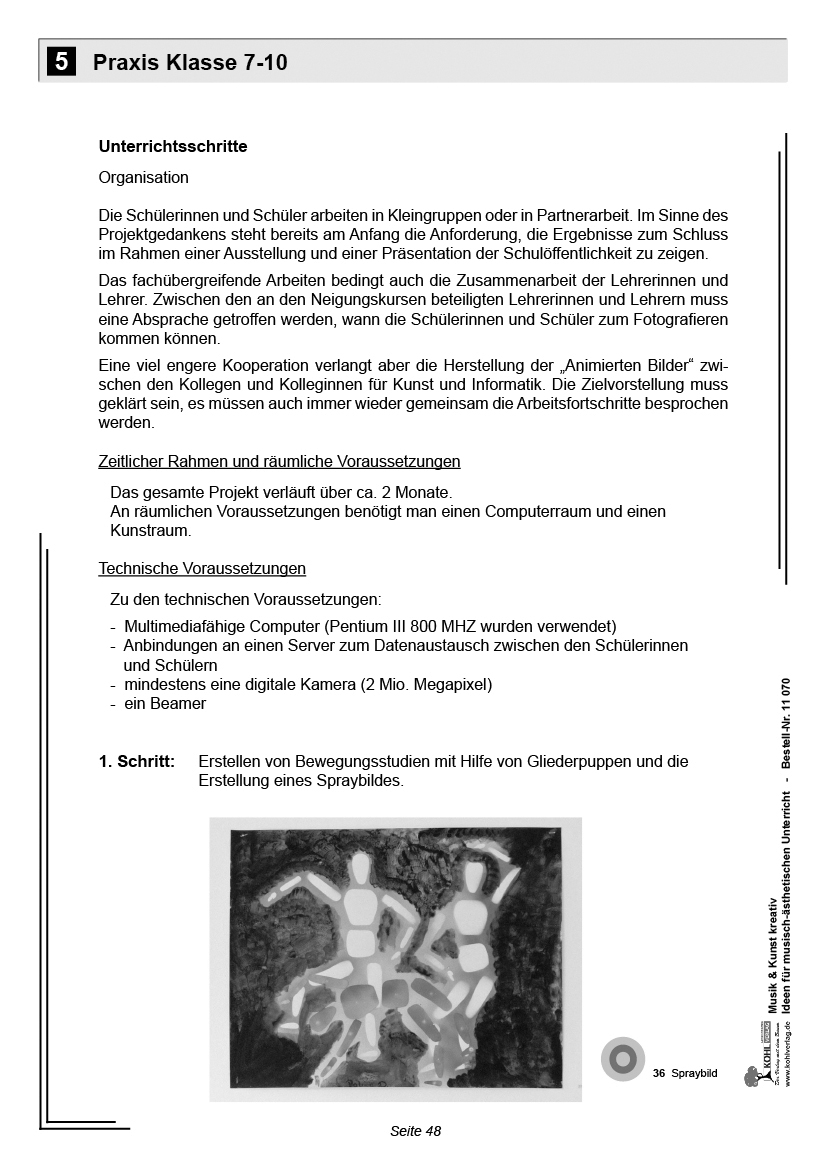 Musik & Kunst kreativ PDF, ab 10 J., 64 S.