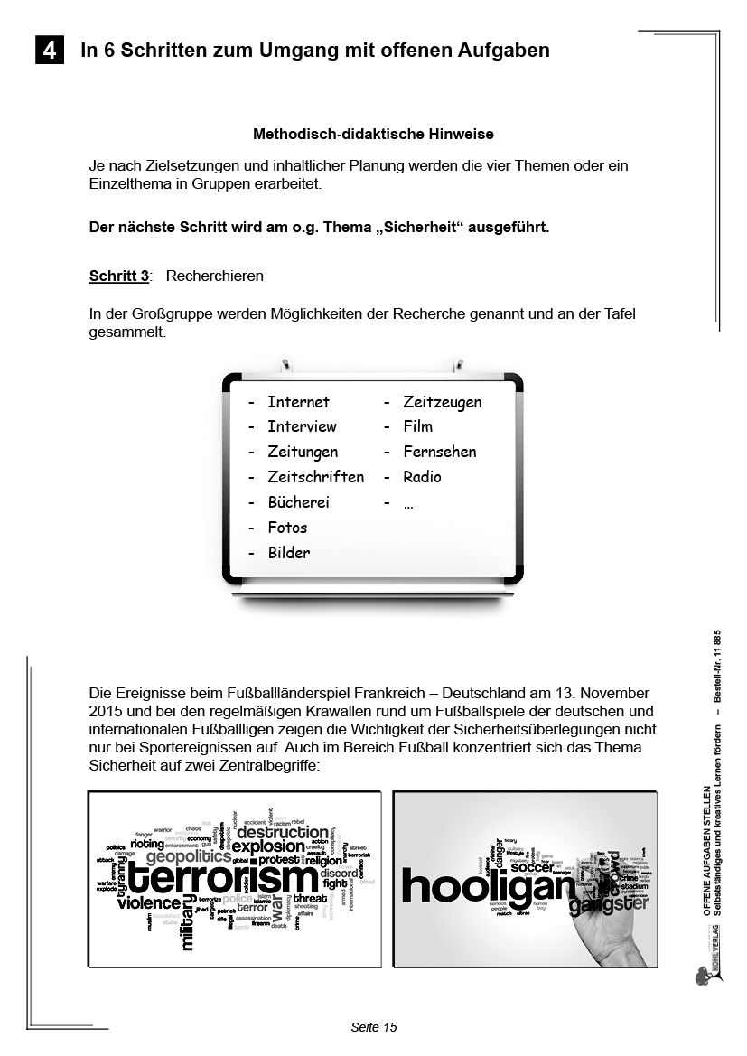 Offene Aufgaben stellen PDF, 32 S.