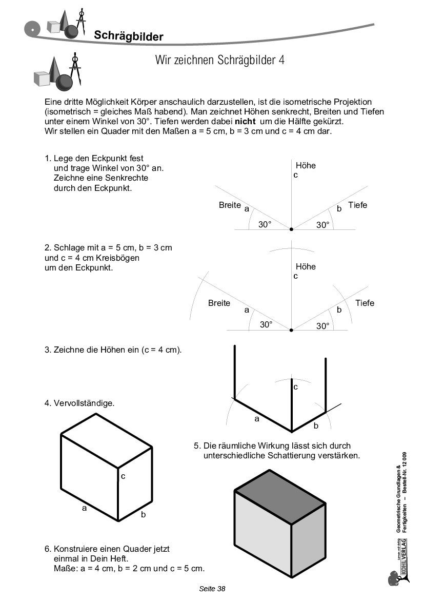 Geometrische Grundlagen & Fertigkeiten PDF, ab 10 J., 80 S.