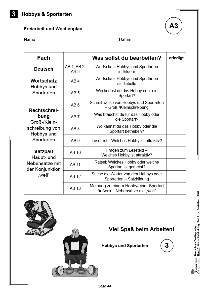 Deutsch als Zweitsprache in Vorbereitungsklassen Band 3, 116 S.