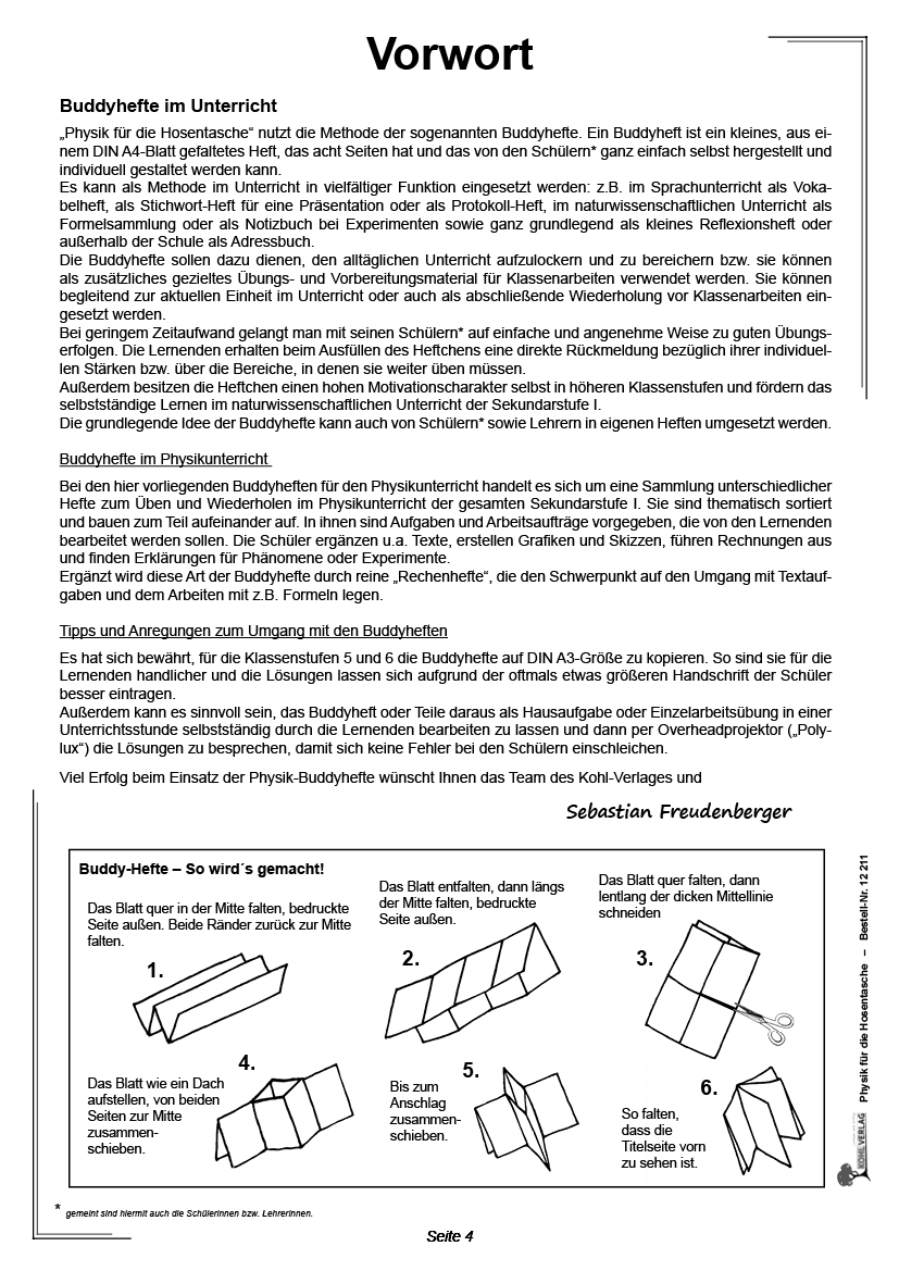 Physik ... für die Hosentasche, PDF, ab 10 J., 48 S.