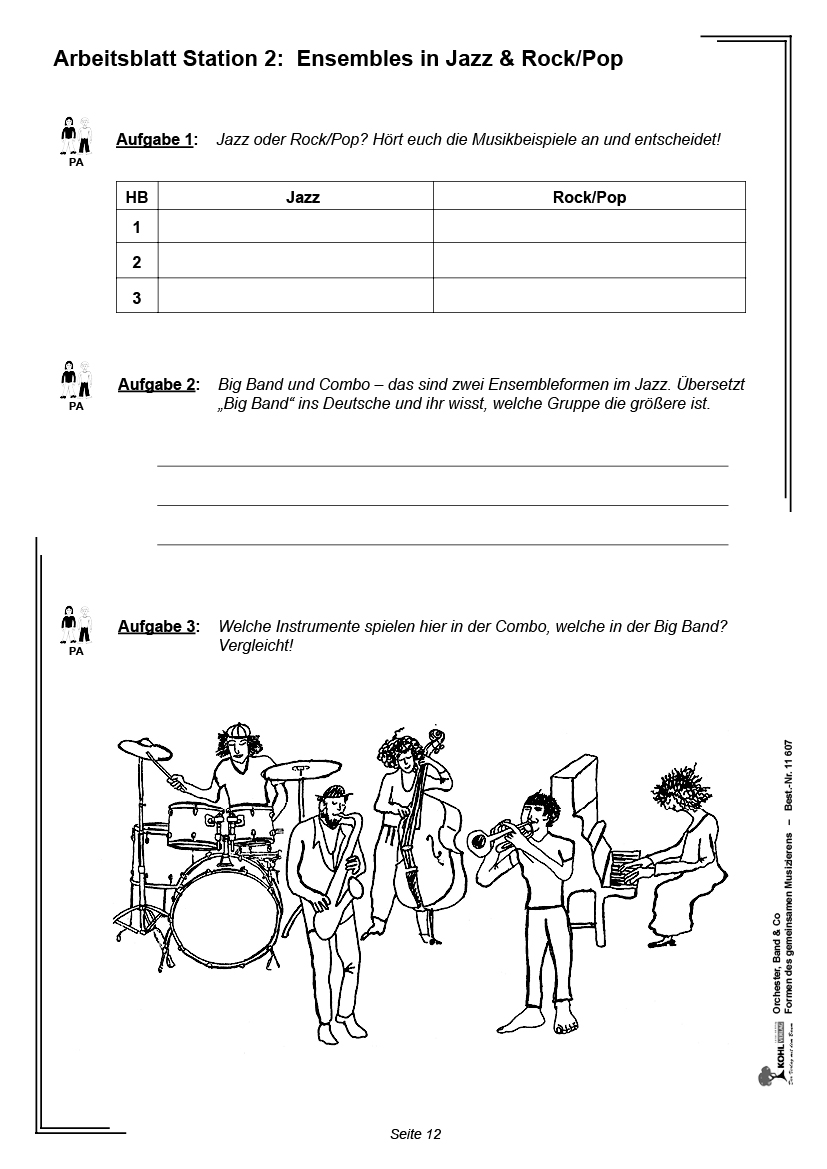 Orchester, Band & Co PDF
