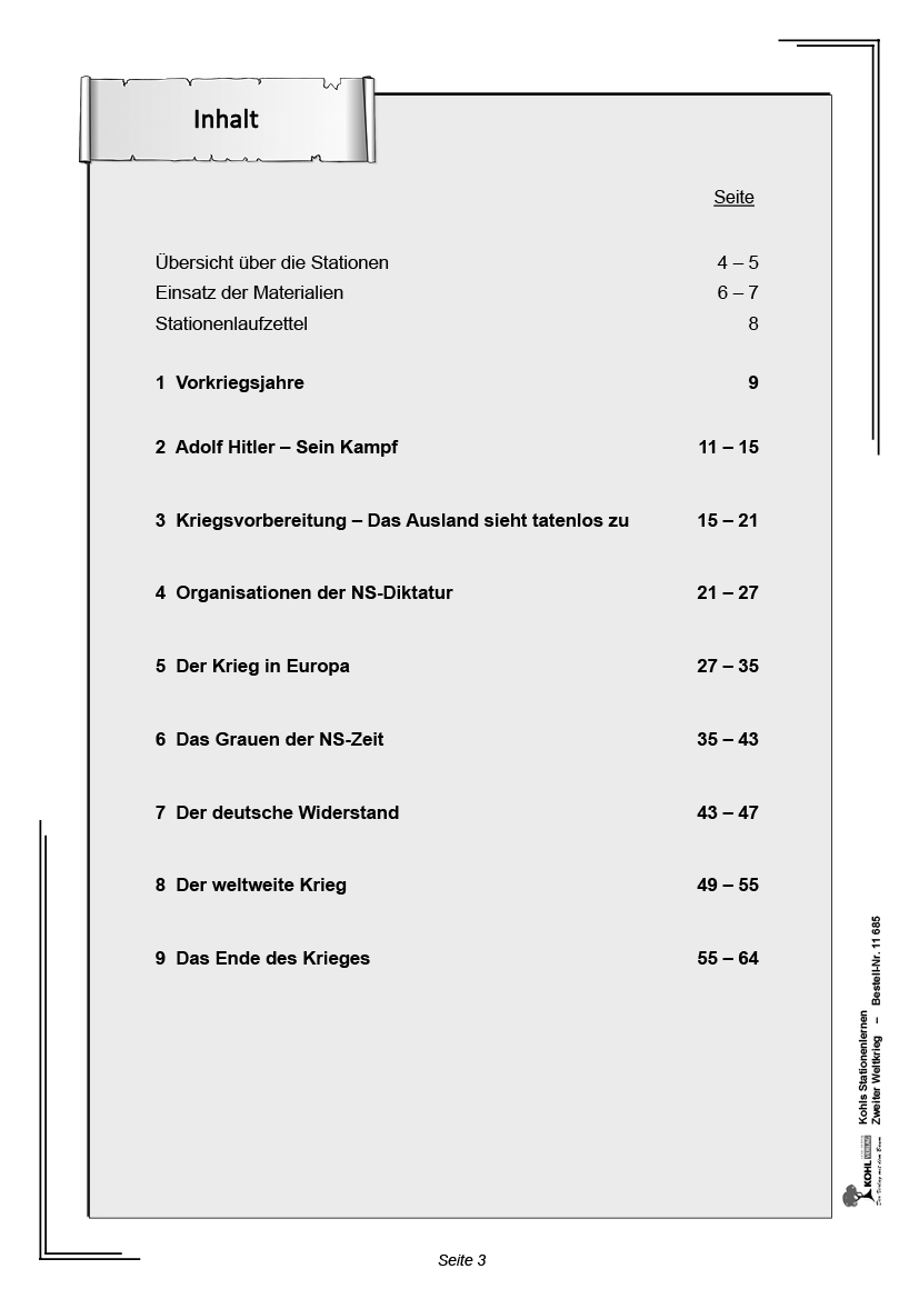 Stationenlernen 2. Weltkrieg, PDF
