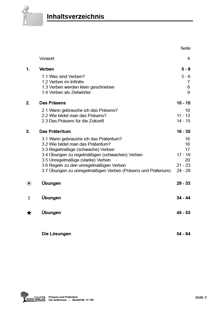 Präsens und Präteritum PDF, ab 7 J., 64 S.
