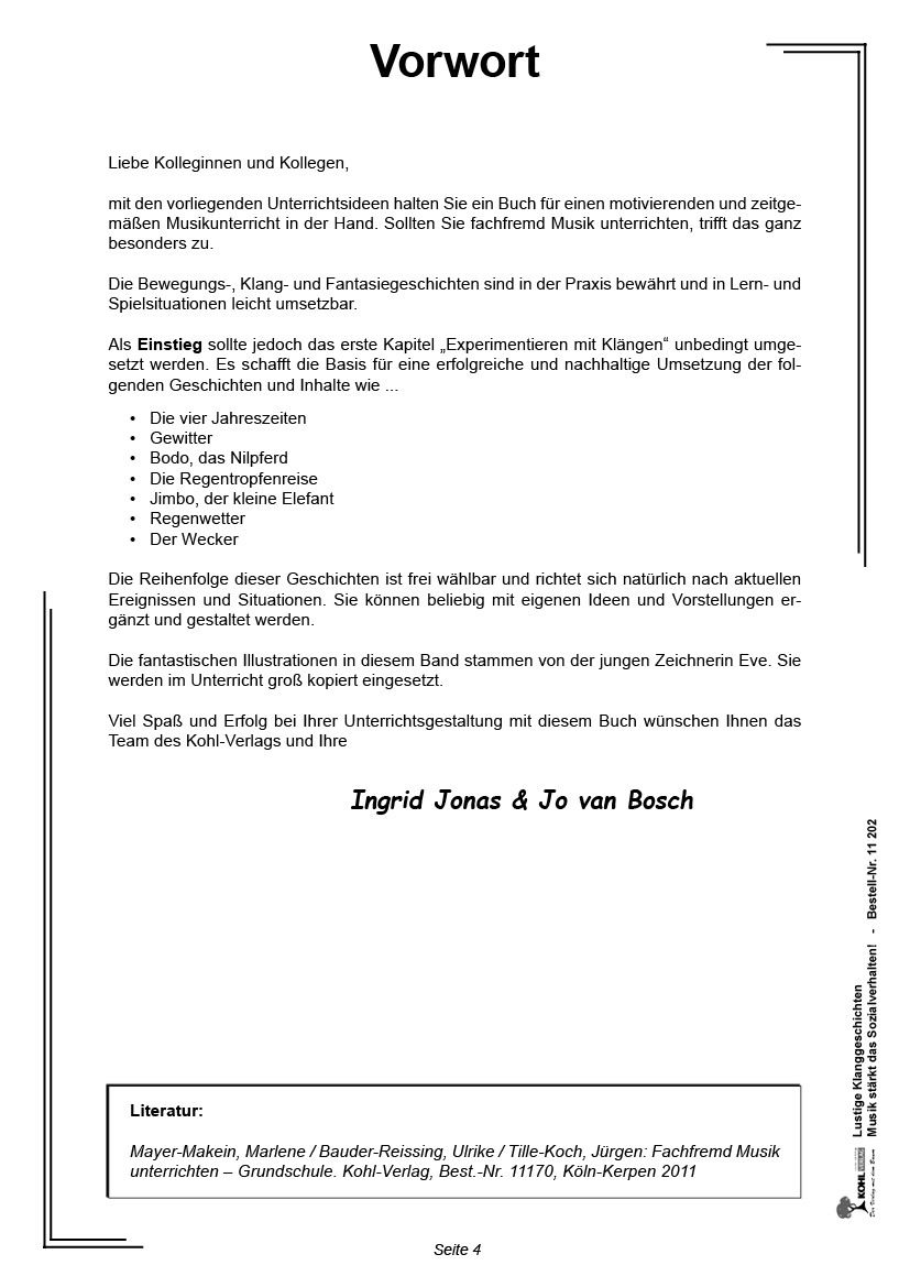 Lustige Klanggeschichten/ PDF, ab 4 J., 36 S.