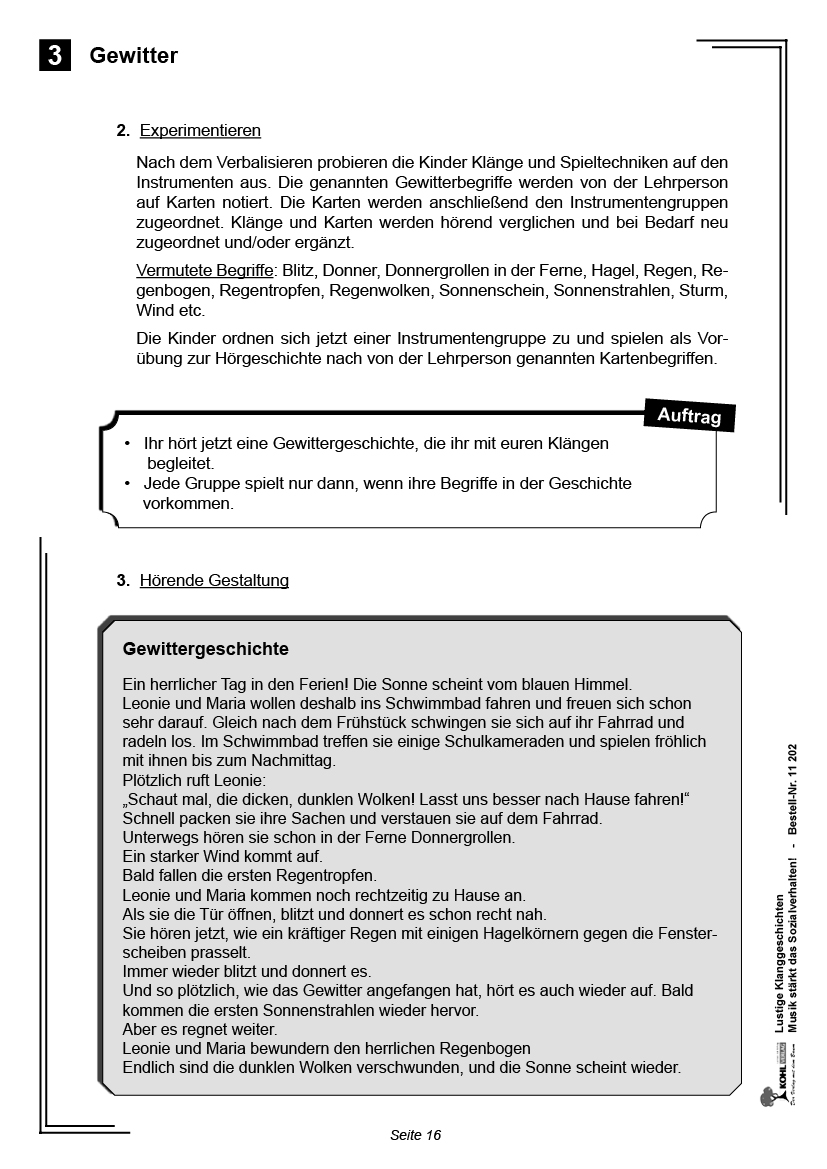Lustige Klanggeschichten/ PDF, ab 4 J., 36 S.