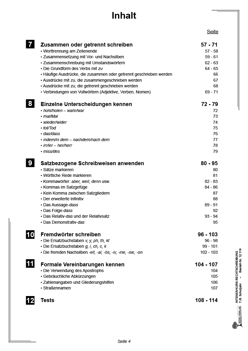 Intensivkurs Rechtschreibung / PDF, ab 12 j.