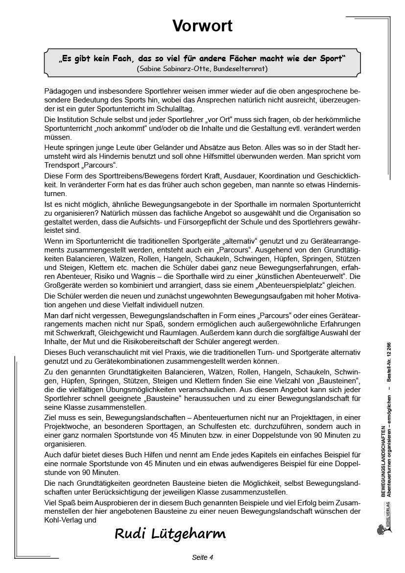 Bewegungslandschaften, PDF, ab 6 J.