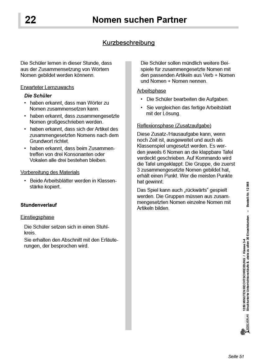1350 Minuten Rechtschreibung, PDF, ab 8 J.