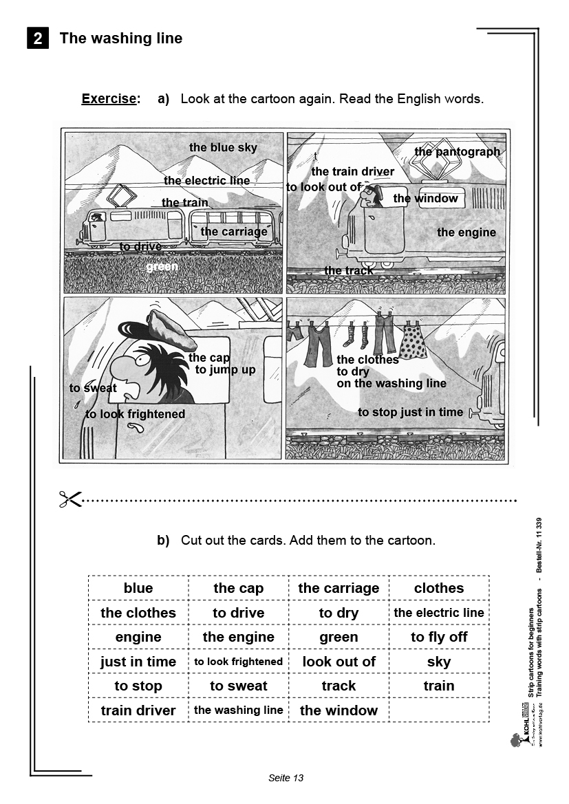 Englisch mit Bildergeschichten PDF, ab 8 J., 48 S.