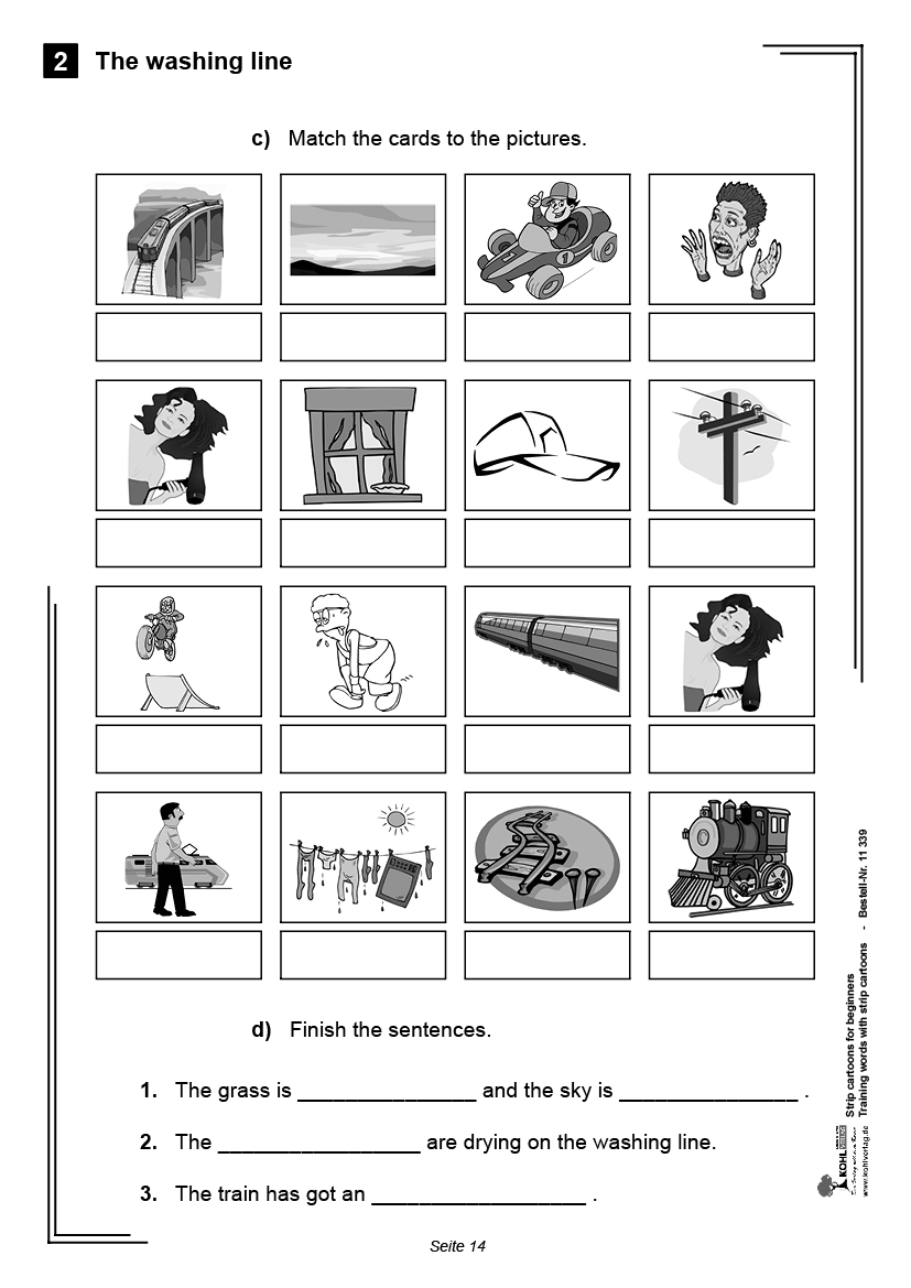 Englisch mit Bildergeschichten PDF, ab 8 J., 48 S.